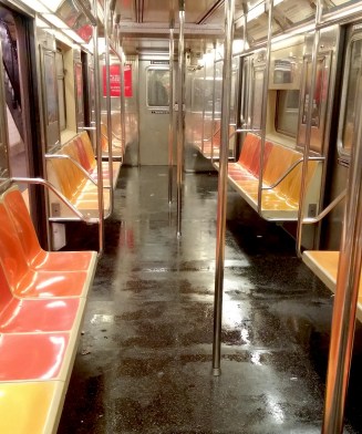 NYC empty Subway